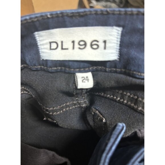 DL1961 Margaux Instasculpt Ankle Skinny 24 Dark Moscow Wash Stretch - Picture 4 of 6